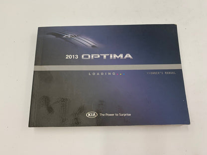 2013 Kia Optima Owners Manual Handbook Set OEM D02B27056