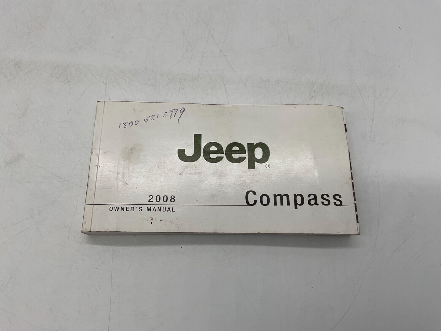 2008 Jeep Compass Owners Manual OEM A04B12025