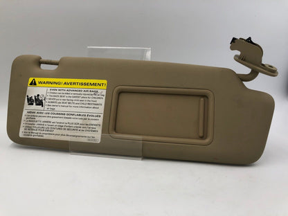 2002-2008 Audi A4 Sedan Passenger Sunvisor Illuminated Tan OEM D02B09034