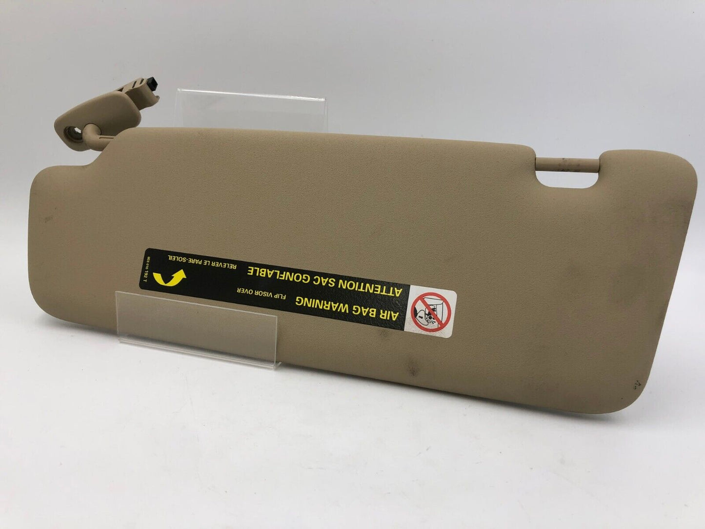 2002-2008 Audi A4 Sedan Passenger Sunvisor Illuminated Tan OEM D02B09034