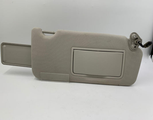 2010-2014 Subaru Legacy Passenger Sun Visor Sunvisor Gray OEM G01B12064