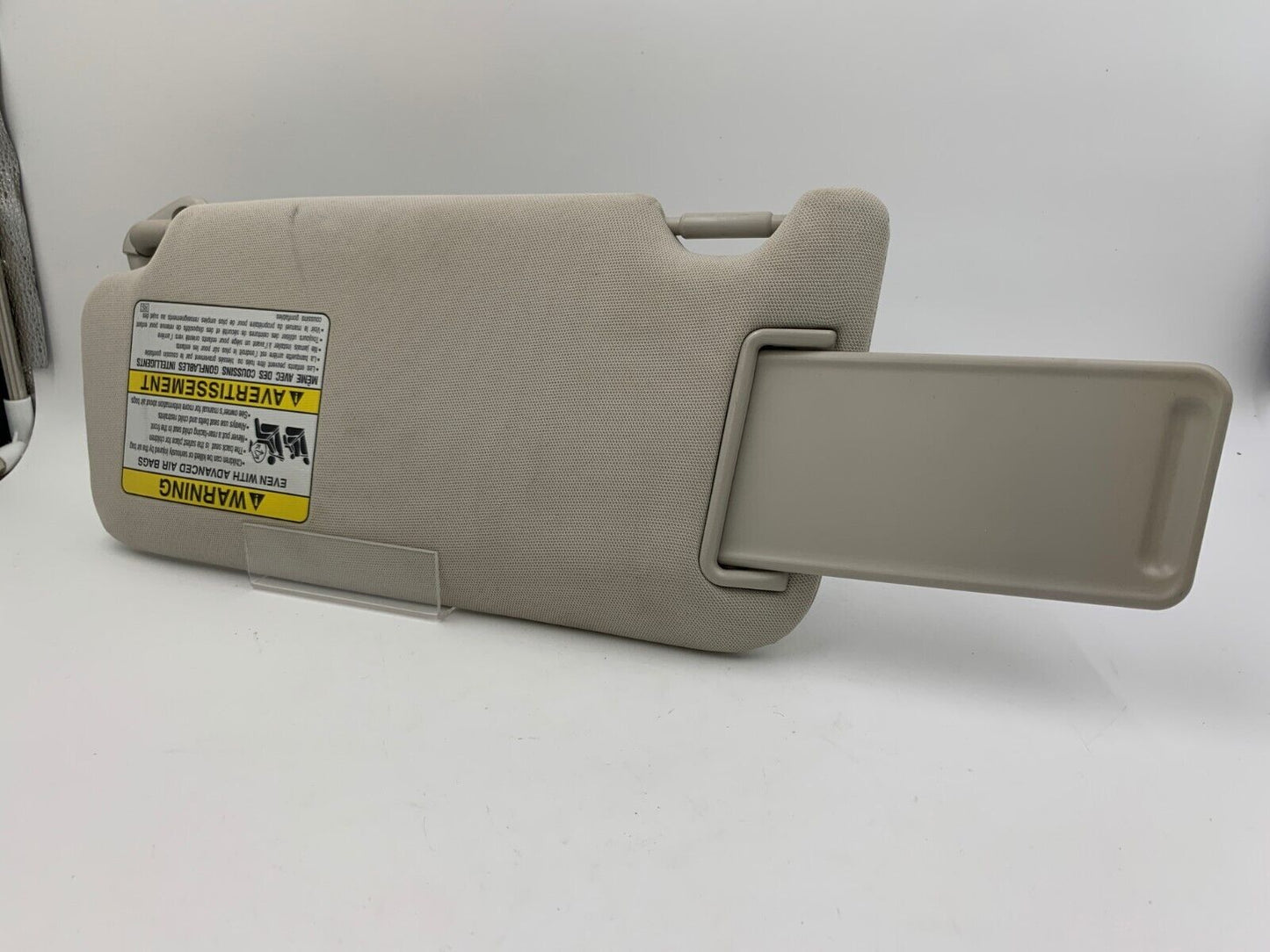 2010-2014 Subaru Legacy Passenger Sun Visor Sunvisor Gray OEM G01B12064