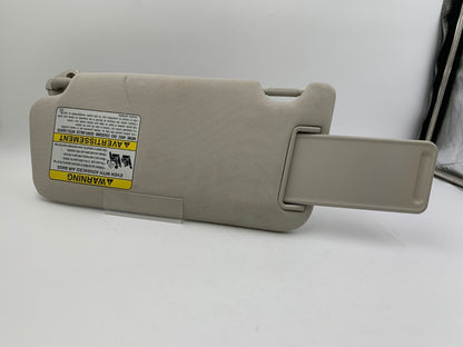 2010-2014 Subaru Legacy Passenger Sun Visor Sunvisor Gray OEM G01B12064