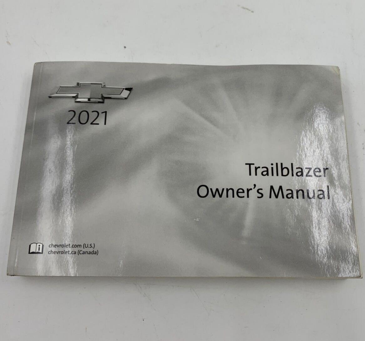 2021 Chevrolet Trailblazer Owners Manual OEM F02B03068