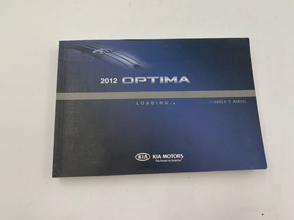 2012 Kia Optima Owners Manual Set with Case OEM C02B32028