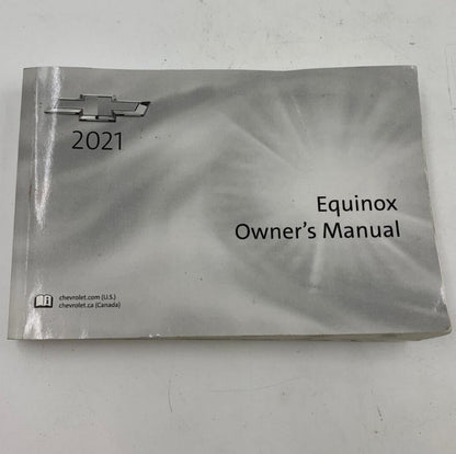 2021 Chevrolet Equinox Owners Manual OEM G02B20057