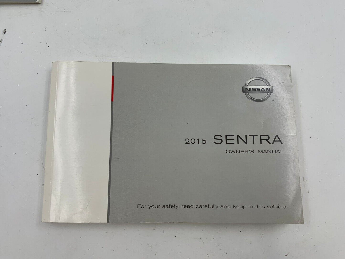 2015 Nissan Sentra Owners Manual Set with Case OEM B03B02025