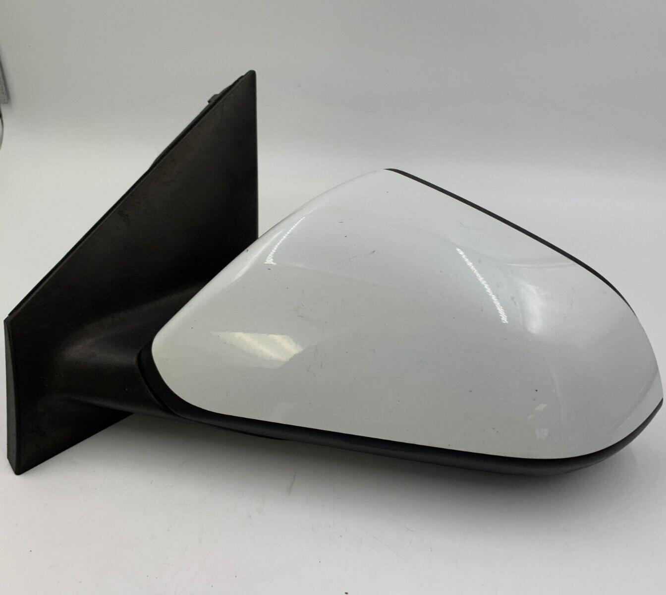 2015-2017 Hyundai Sonata Driver Side View Power Door Mirror White OEM G02B03054