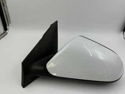 2015-2017 Hyundai Sonata Driver Side View Power Door Mirror White OEM G02B03054