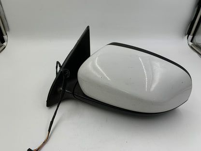 2014-2021 Jeep Cherokee Driver Side View Power Door Mirror White G02B17070