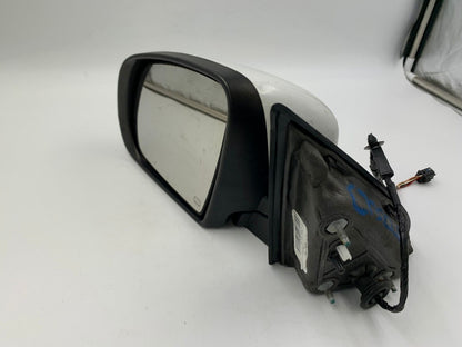 2014-2021 Jeep Cherokee Driver Side View Power Door Mirror White G02B17070