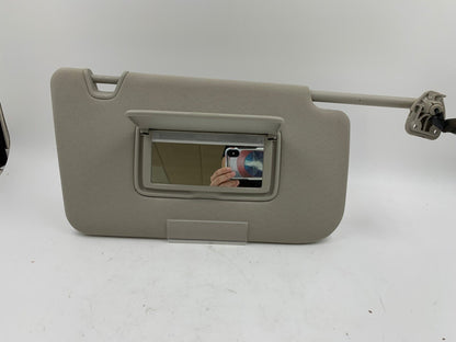 2008-2015 Nissan Rogue Passenger Sun Visor Sunvisor Beige OEM G02B21090