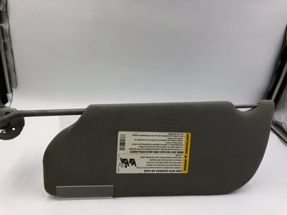 2005-2009 Chevy Uplander Montana Passenger Sunvisor Sun Visor Gray OEM G01B47055