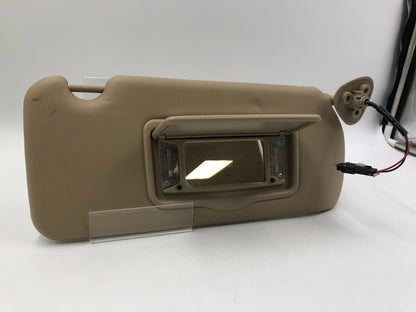 2004-2009 Cadillac SRX Passenger Sunvisor Beige Illuminated OEM G01B05059