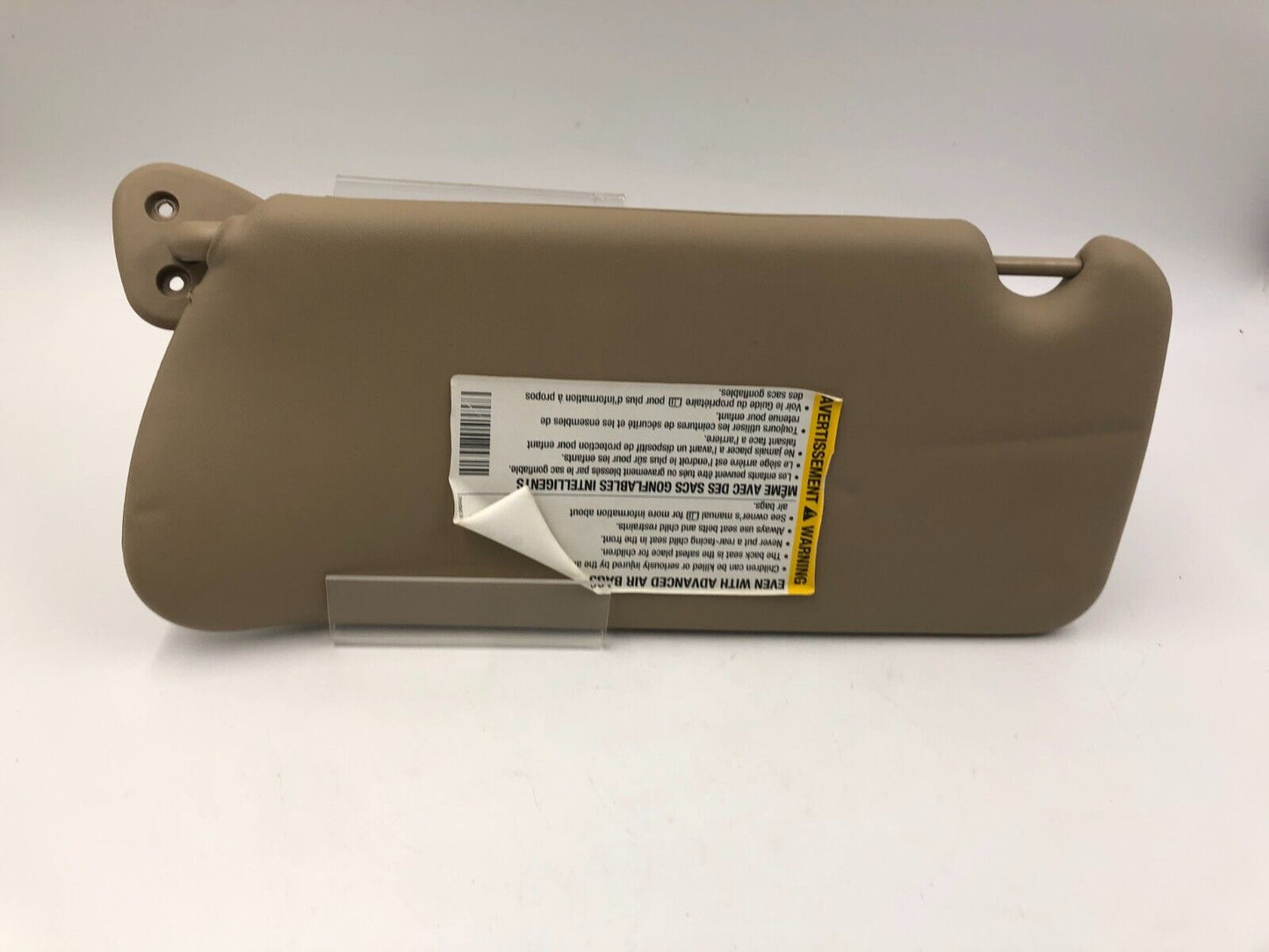 2004-2009 Cadillac SRX Passenger Sunvisor Beige Illuminated OEM G01B05059