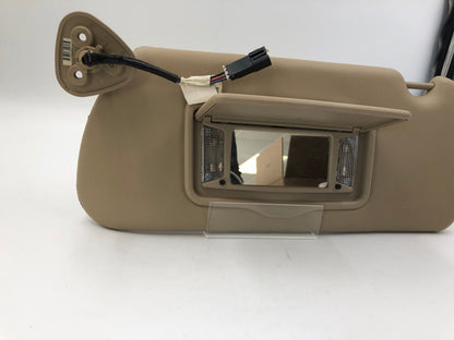 2007-2009 Cadillac SRX Driver Sun Visor Sunvisor Tan Illuminated OEM G01B46060