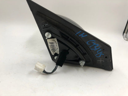 2011-2014 Hyundai Sonata Driver Side View Power Door Mirror Blue OEM G02B29038