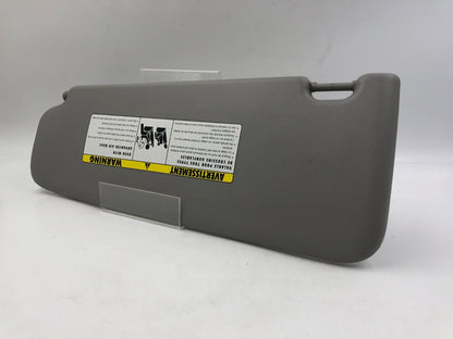 2007-2011 BMW 328i Passenger Sun Visor Sunvisor Gray Illuminated OEM B04B53037