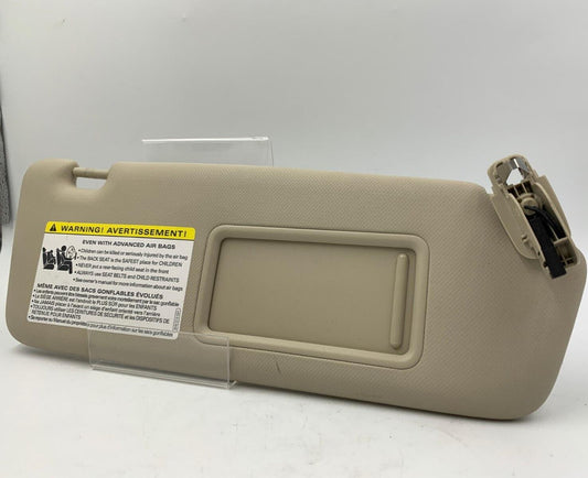 2008-2011 Audi A5 Passenger Sun Visor Sunvisor Beige Illuminated OEM B04B26031