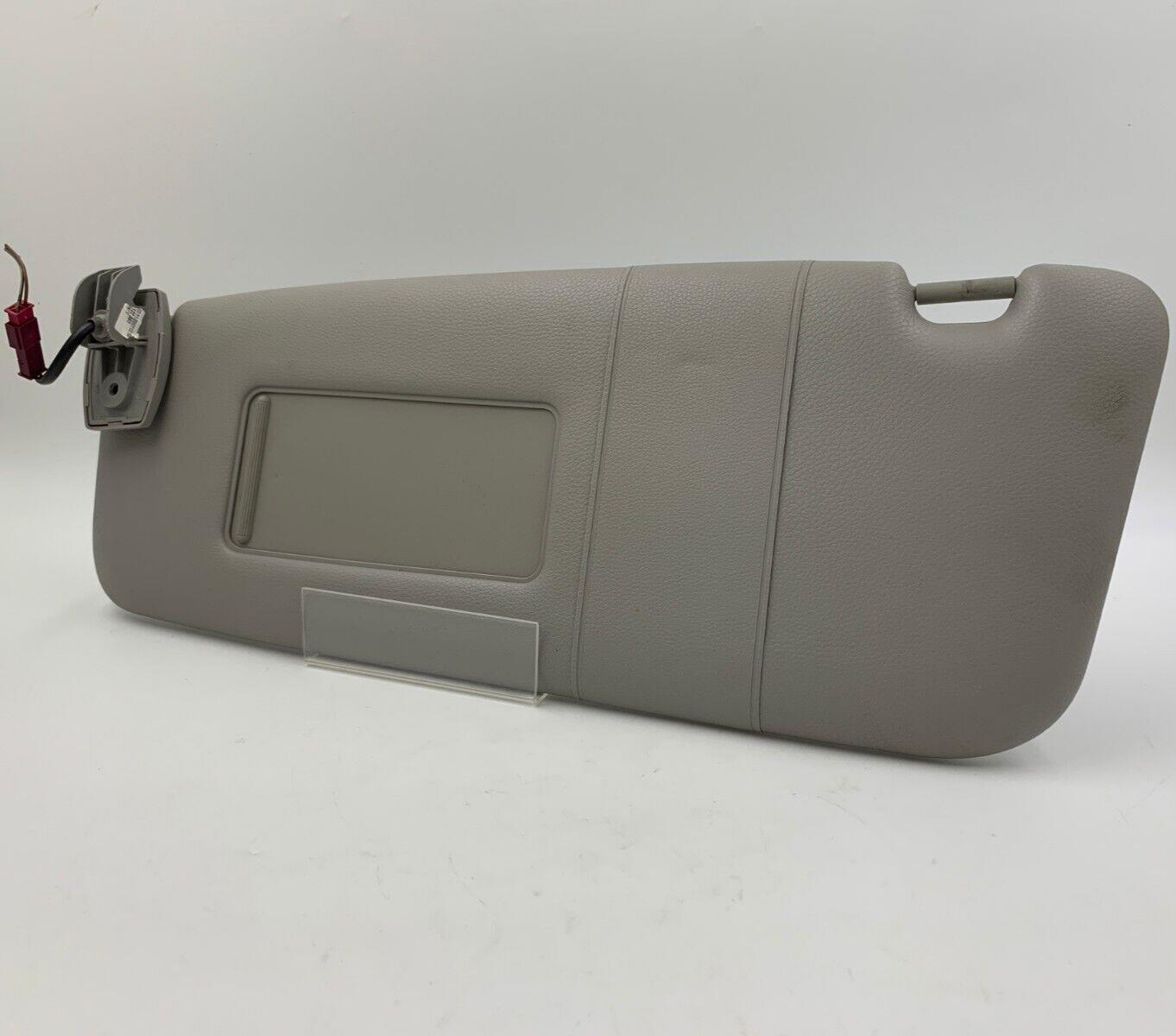 2008-2009 BMW 535i Driver Sun Visor Sunvisor Gray Illuminated OEM D04B24051