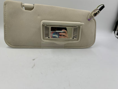 2008-2009 Ford Escape Passenger Sun Visor Sunvisor Ivory Illumination F03B47016