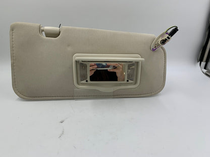 2008-2009 Ford Escape Passenger Sun Visor Sunvisor Ivory Illumination F03B47016