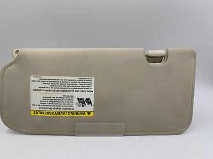 2008-2009 Ford Escape Passenger Sun Visor Sunvisor Ivory Illumination F03B47016