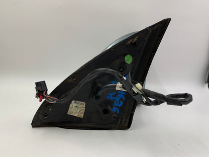 2007-2009 Audi Q7 Passenger Side View Power Door Mirror Blue OEM BSA E01B53020