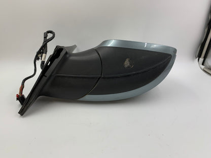 2007-2009 Audi Q7 Passenger Side View Power Door Mirror Blue OEM BSA E01B53020