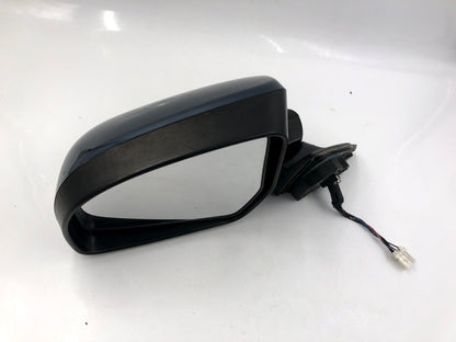 2011-2014 Subaru Legacy Driver Side View Power Door Mirror Blue OEM A01B04030