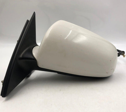 2002-2005 Audi A4 Driver Side View Power Door Mirror White OEM G02B52036