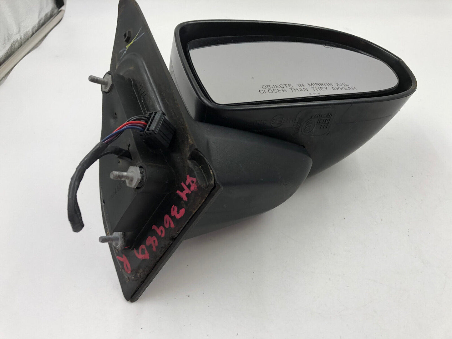 2007-2012 Jeep Compass Passenger Side View Power Door Mirror Black OEM B04B01018