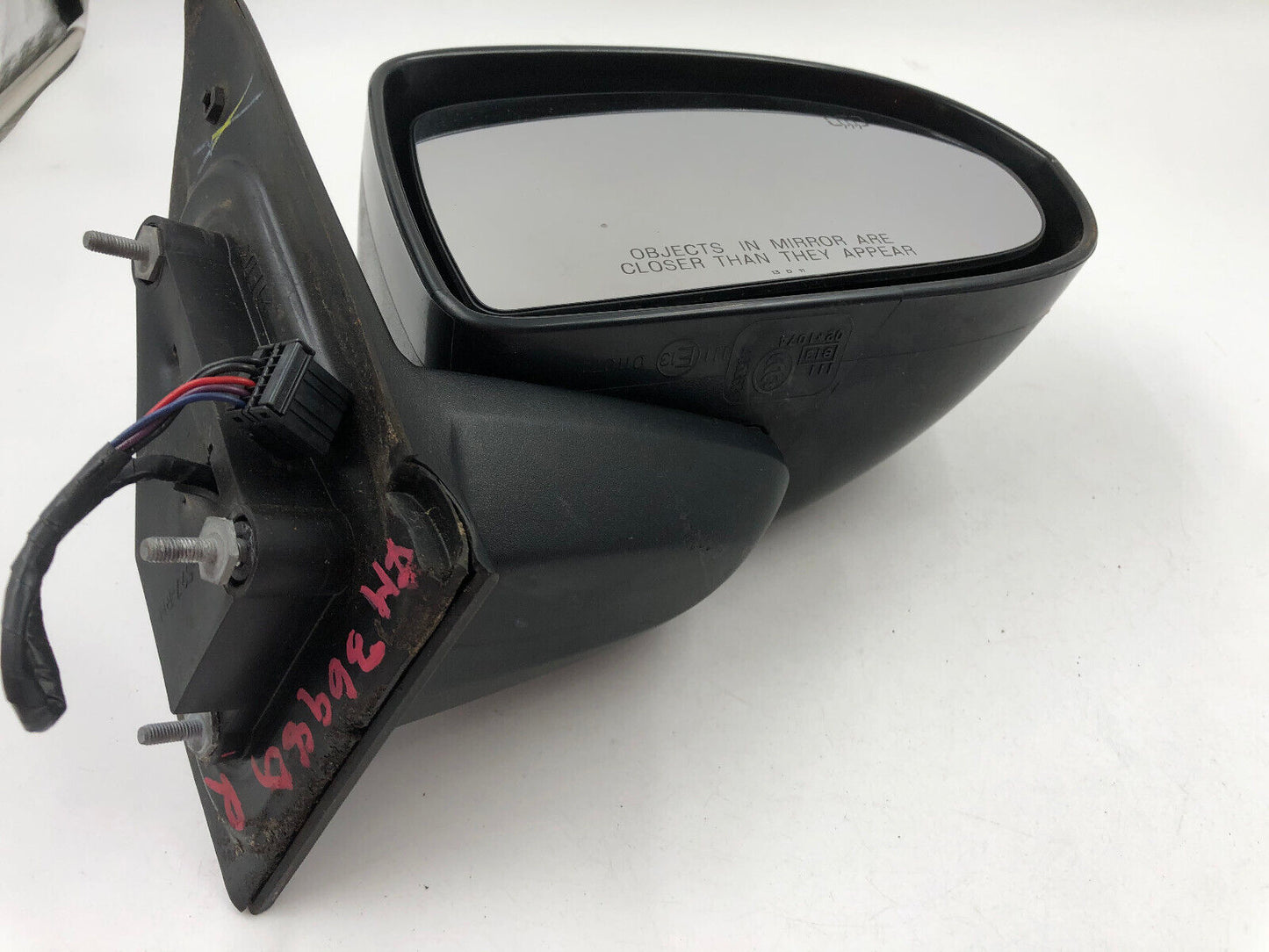 2007-2012 Jeep Compass Passenger Side View Power Door Mirror Black OEM B04B01018