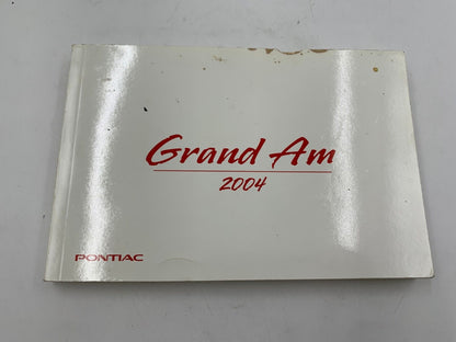 2004 Pontiac Grand Am Owners Manual Set OEM G02B52046