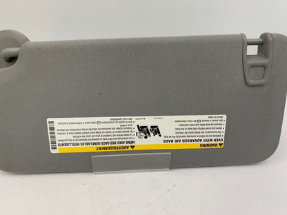 2017-2021 Chevrolet Trax Passenger Sun Visor Sunvisor Gray OEM G01B07075