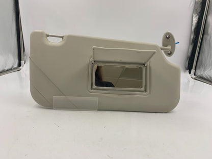 2012-2013 Ford Focus Passenger Sun Visor Sunvisor Ivory OEM D04B39035