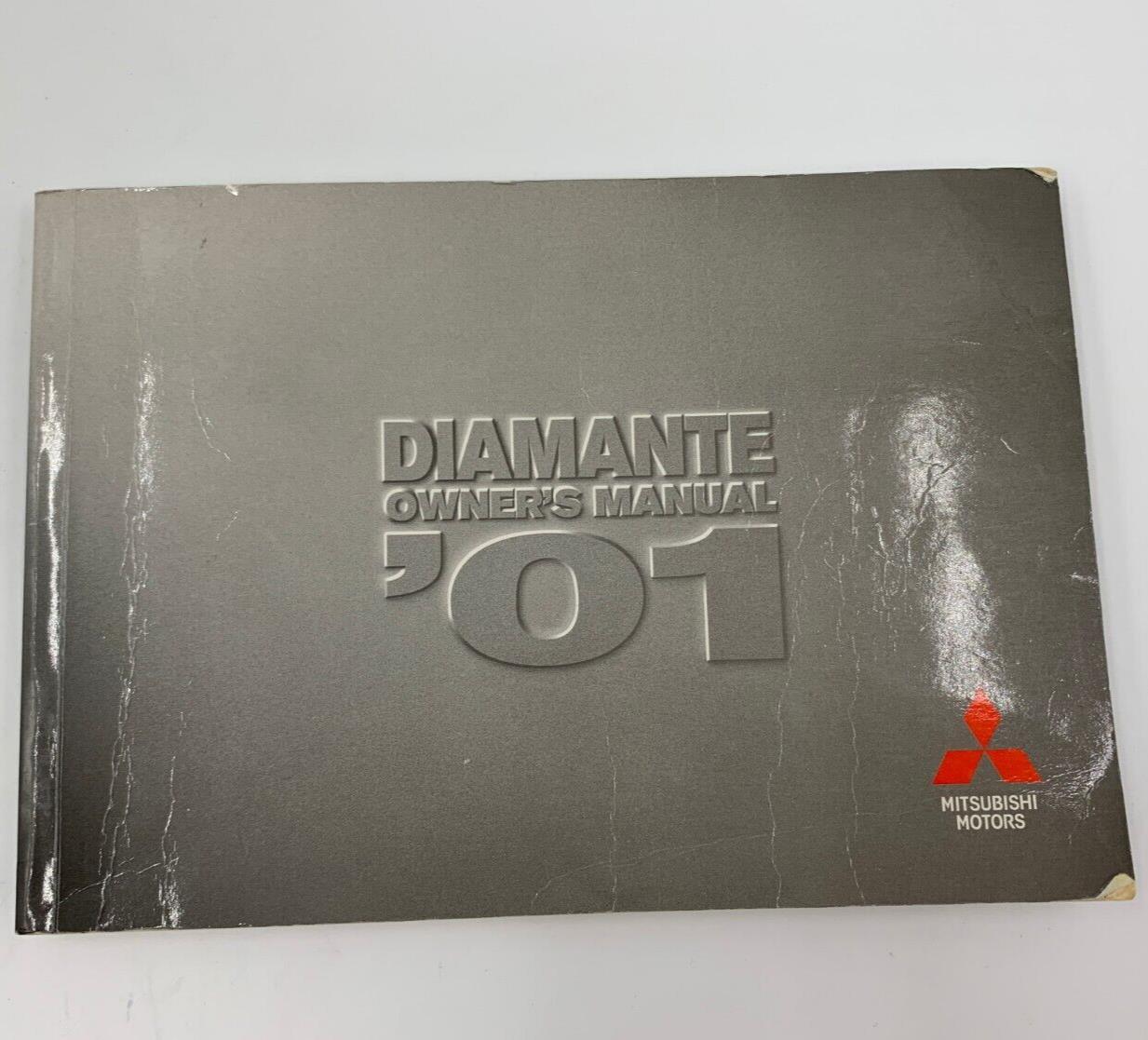 2001 Mitsubishi Diamante Owners Manual Handbook OEM B04B33044