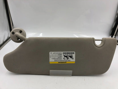 2011-2020 Dodge Caravan Passenger Sun Visor Sunvisor Gray OEM D01B39065