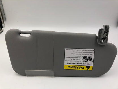 2004-2009 Mazda 3 Driver Sun Visor Sunvisor Gray OEM B01B22068