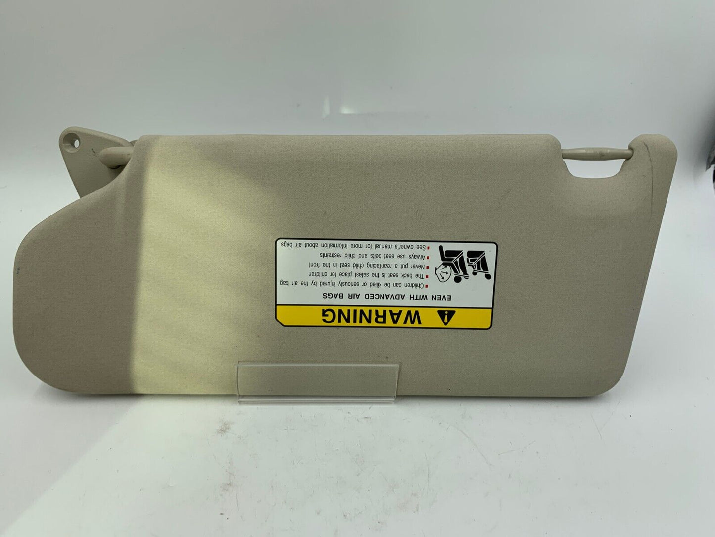 2014-2015 Mitsubishi Outlander Passenger Sun Visor Sunvisor Gray OEM G02B33056