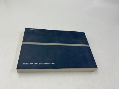 2013 Kia Optima Owners Manual Handbook OEM F04B36052