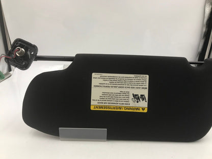 2010-2016 Ford MKS Passenger Sun Visor Sunvisor Black Illuminated OEM G01B43067