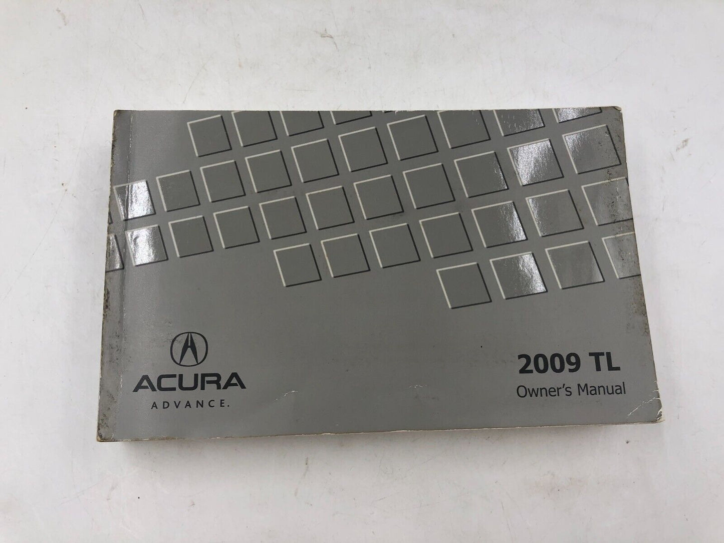 2009 Acura TL Owners Manual Handbook Set with Case OEM A03B14040