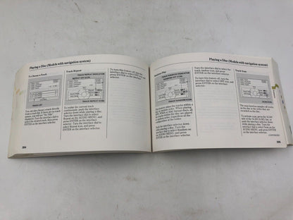 2009 Acura TL Owners Manual Handbook Set with Case OEM A03B14040