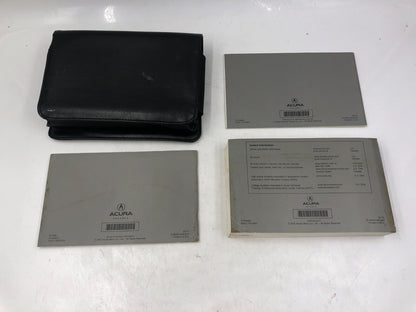 2009 Acura TL Owners Manual Handbook Set with Case OEM A03B14040