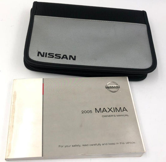 2006 Nissan Altima Owners Manual Handbook with Case B04B30030