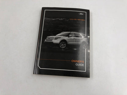 2011 Ford Explorer Owners Manual Handbook Set with Case OEM D03B27023