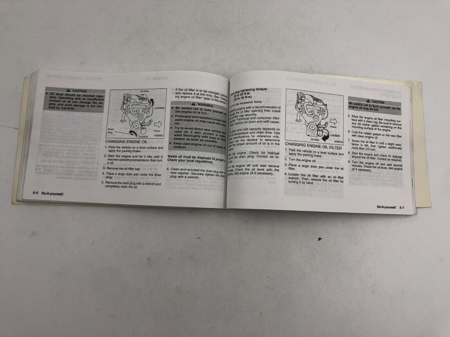 1999 Nissan Quest Owners Manual Handbook OEM A02B24025