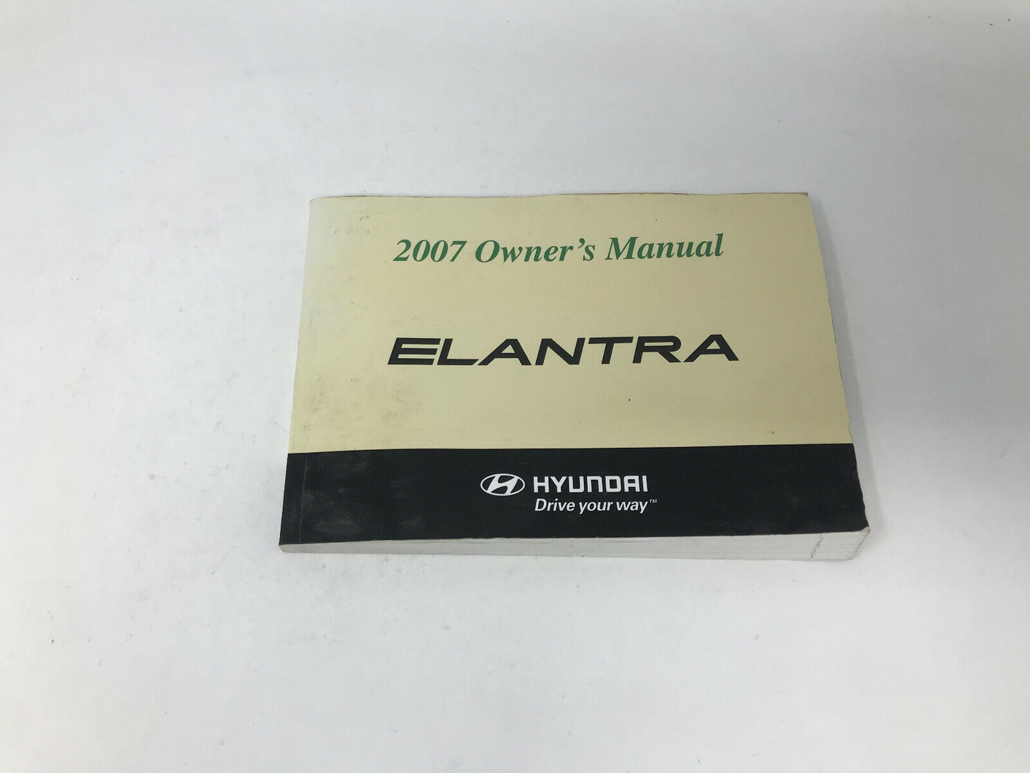 2007 Hyundai Elantra Owners Manual Handbook OEM H02B04007