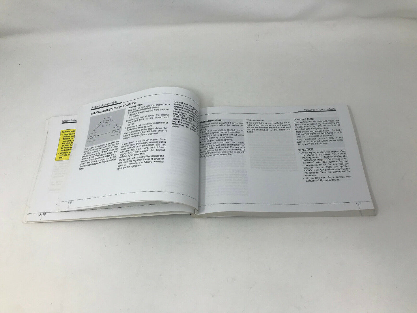 2007 Hyundai Elantra Owners Manual Handbook OEM H02B04007